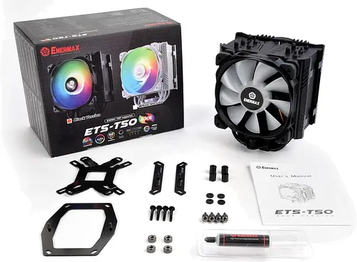 Кулер для процесора Enermax T50 AXE ARGB Black 1700 (ETS-T50A-BK-ARGB) Б/в - фото 5