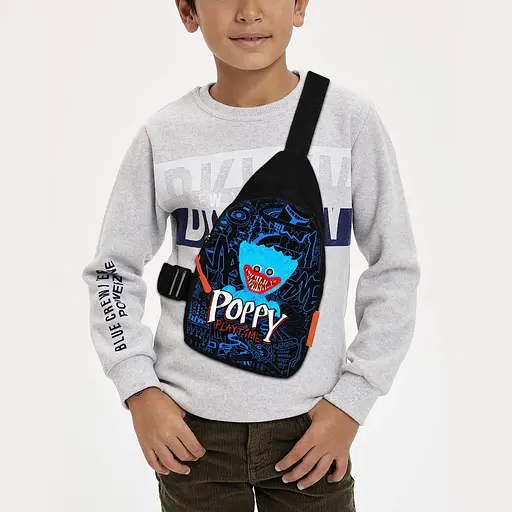 Сумка через плечо детская Хаги Ваги Poppy Playtime 29х17 см сумка слинг для мальчика (02247)