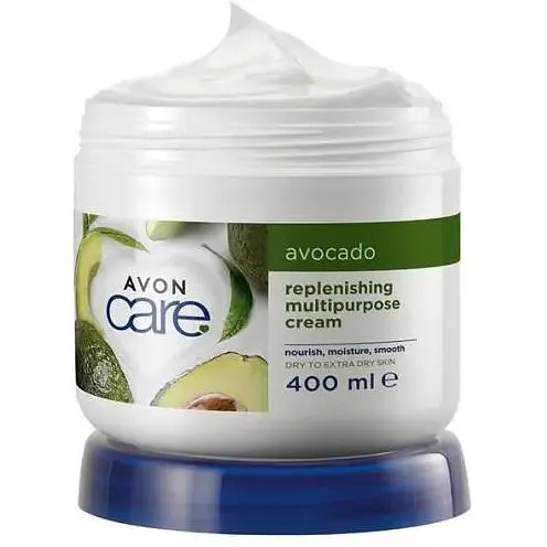 Зволожувальний мультифункціональний крем для обличчя рук і тіла Avon з олією авокадо 400 мл - фото 1