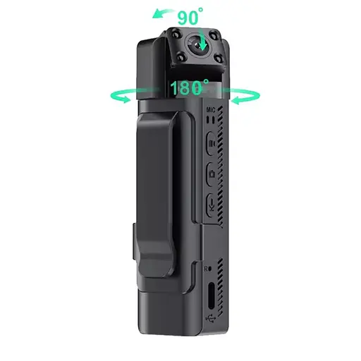 Wifi камера портативная - видеорегистратор с поворотным объективом Nectronix L13, HD 1080P, диктофон (101149) - фото 4