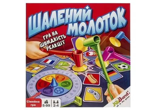 Настольная игра JoyBand Безумный молоток (укр.) (23200) - фото 2