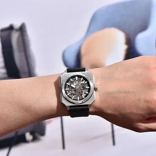 Наручний годинник чоловічий PD-1791 Black-Silver Pagani Design acs0031219 - фото 4