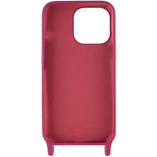 Чехол Epik TPU two straps California для Apple iPhone 13 Pro Max 6.7 Красный/Rose Red - фото 3
