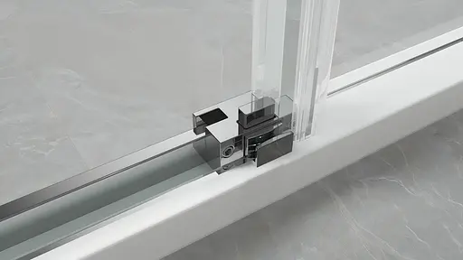 Душова кабіна без піддону Koer SR SC03-90x90x200-TR-07 прозоре скло Easy Clean 6 мм, graphite KR5359, Універсальна, прозорий, графіт - фото 3