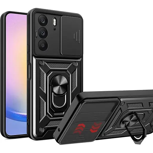 Чохол до мобільного телефона BeCover Military Realme C75 4G Black (713539) - фото 1