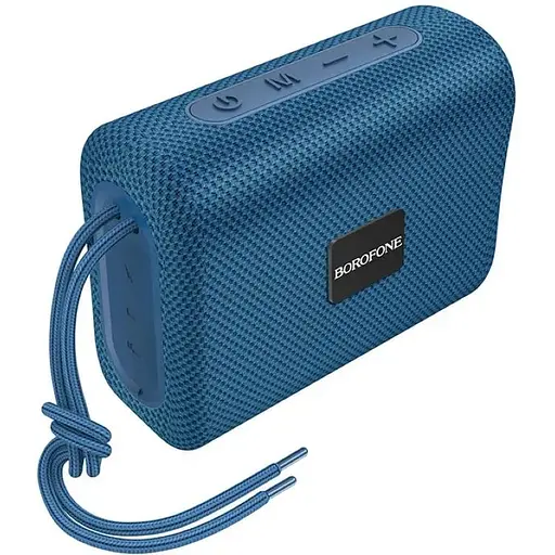 Колонка портативная Borofone BR18 Encourage sports BT speaker Navy голубой - фото 1