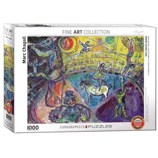 Пазл EuroGraphics Цирковой конь Марк Шагал 1000 эл. (6000-0851)