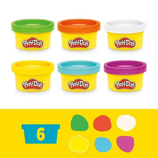 Набор для творчества Hasbro Play-Doh Основы Fundamentals Numbers (E8530_E8533) - фото 2