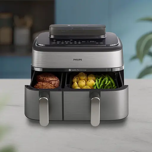 Мультипіч Philips Ovi Dual Steam 2750 Вт (NA555/00) - фото 7