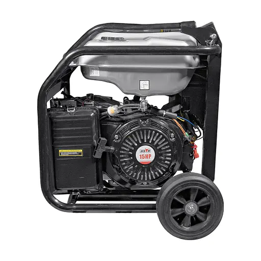 Генератор бензиновый трехфазный 5 кВт Bison BS6500-3 (41-00407) - фото 7