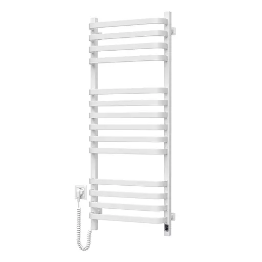 Электрический полотенцесушитель Navin Stugna 480x1200 Sensor левая белая 12-028153-3680, Белый, Левое, Электронный - фото 2