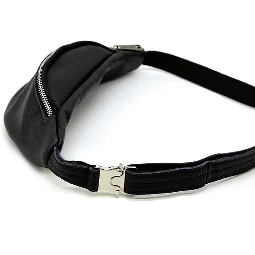 Кожаная мужская сумка на пояс TARWA 11х28х6 см sum0025984 - фото 19