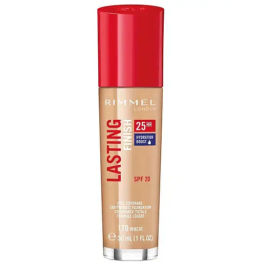 Тональная основа Rimmel Lasting Finish 25h тон 170 (Wheat) 30 мл - фото 1