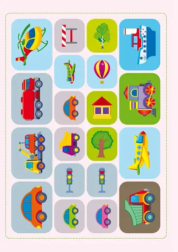 Школа креативного дозвілля. Транспорт. 40 наліпок - фото 5
