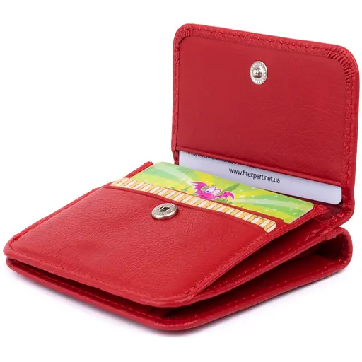 Кожаный женский кошелек ST Leather 9.5х9х1 см acs0015232 - фото 4