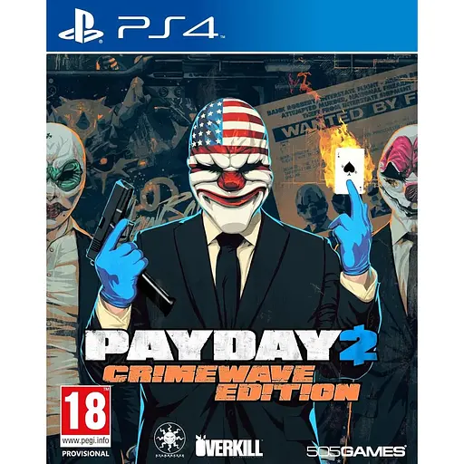 Игра Sony PlayStation 4 Payday 2: Crimewave Edition Английская Версия Б/у - фото 1