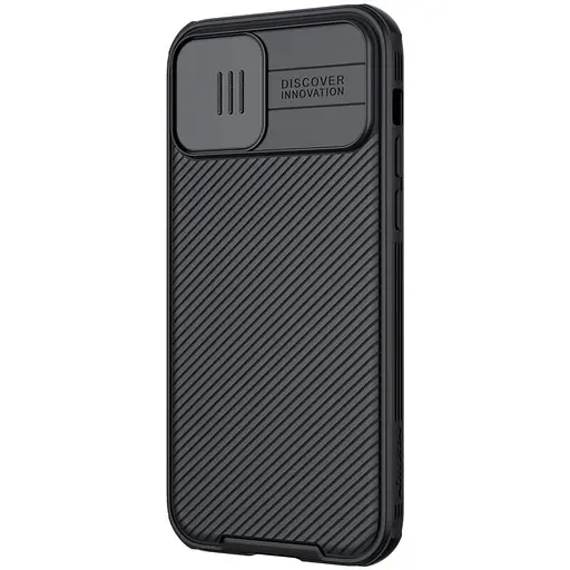 Карбонова накладка Nillkin CamShield Pro для Apple iPhone 13 Pro 6.1 Black - фото 3