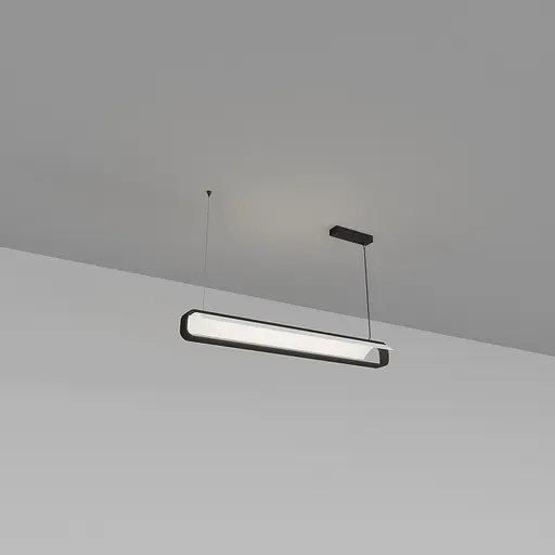 Підвісний світильник Skarlat RHL77016 27W WH+BK 4000K - фото 1