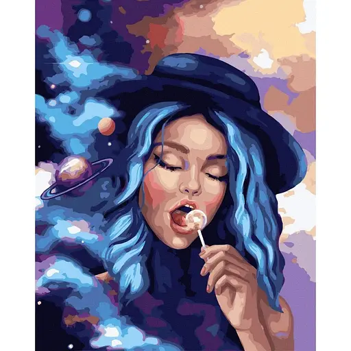 Картина за номерами Смак всесвіту Brushme 40x50 см кольорова 000221103