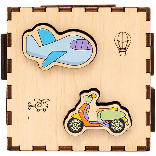 Кубик-сортер GoodPlay Транспорт (CUB-4-011) - фото 8