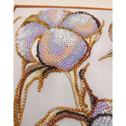 Набір-міді для вишивання бісером "Ніжний дотик" AMB-090 20х20 см - фото 2