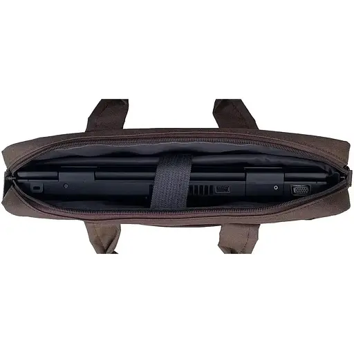 Сумка для ноутбука 14" Fopati 9019 Brown - фото 4