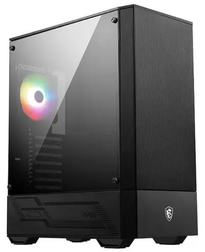 Корпус MSI MAG Forge 110RMAG Forge 110R Black with window (MAG FORGE 110R) - фото 1