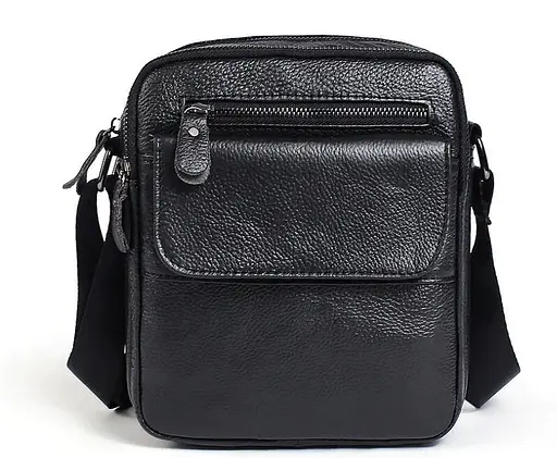 Сумка чоловіча зерниста Vintage 19х21,5х5,5 см sum0028945 - фото 1