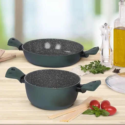 Кастрюля без крышки TVS Eco Ok Induction 20 см 2.5 л (4N480203310001) - фото 3