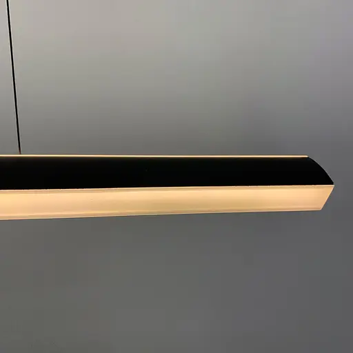 Лінійний чорний LED світильник з двостороннім світлом Line.F Довжина 100 см - фото 6