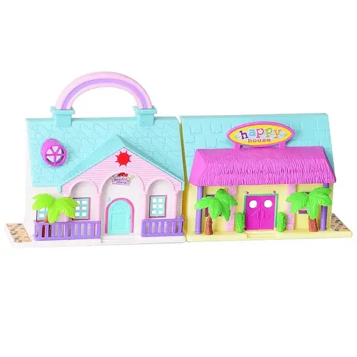Игровой набор Кукольный домик с площадкой IM353