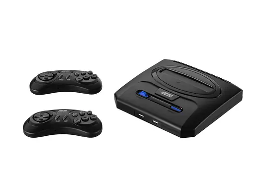 Ігрова приставка 2E `16 bit` Black 913 ігор 2 бездротові джойстики microSD HDMI підключення (2E16BHDWS913) - фото 1