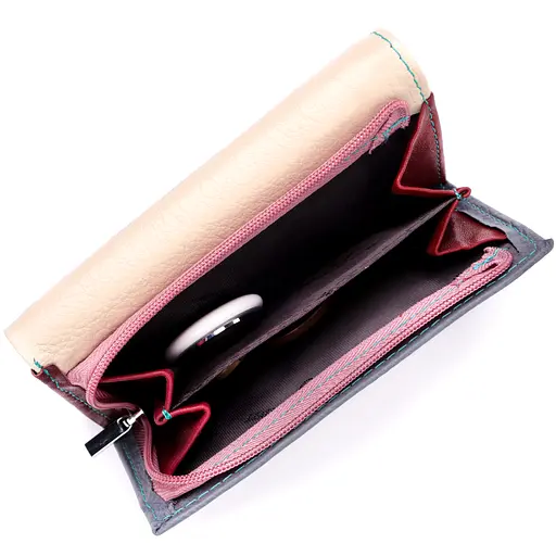 Жіночий шкіряний гаманець ST Leather 12.2х8х2 см acs0028373 - фото 5