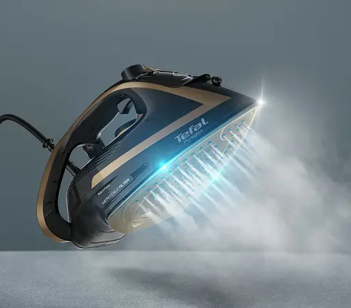 Tefal Праска Puregliss, 3000Вт, 270мл, паровий удар -280гр, постійна пара - 50гр, керам. підошва, чорно-мідний - фото 3