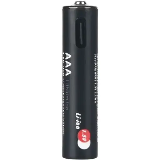 Акумулятор AAA Soshine 1.5V 730 mAh 1100 mWh з Type-C зарядкою / Батарейка акумуляторна (18880) - фото 1