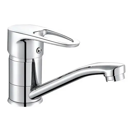 Смеситель для умывальника Cron Ceba 004-15 СМ CR0003 Хром - фото 1