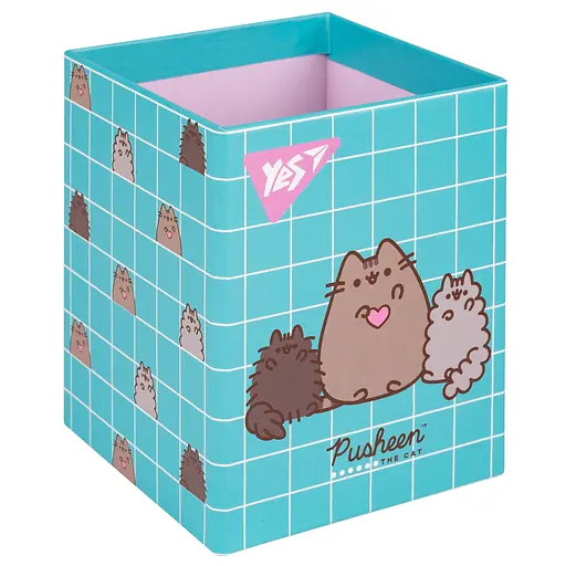 Стакан для письменных принадлежностей Yes Pusheen картон (708216)