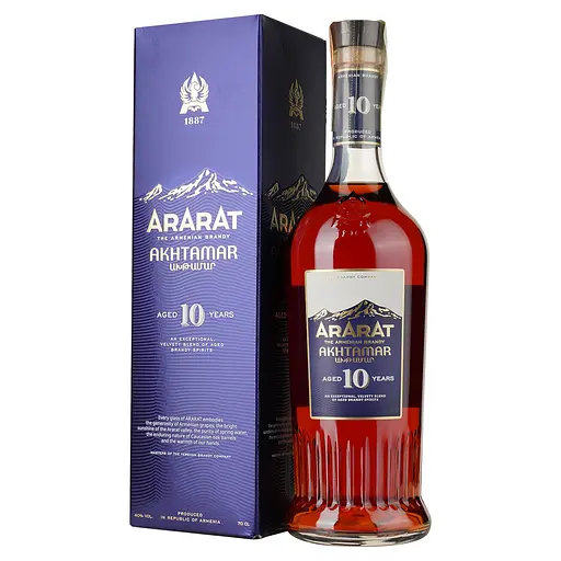 Уценка. Бренди Арарат Ахтамар 10 yo 40% 0.7 л (200258)