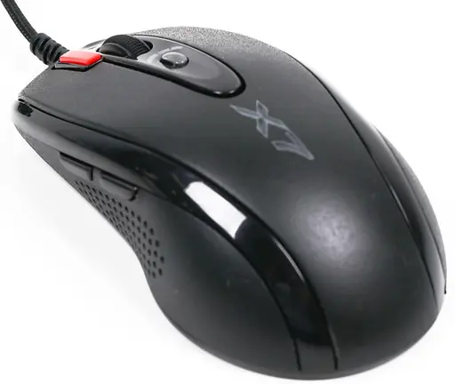 Комплект (Мышь и Коврик) A4Tech X-7120: Миша X-710BK + игрова поверхня X7-200MP (4711421932172) (X-7120) - фото 3