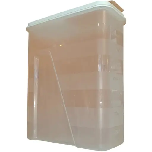 Ємність для сипучих пластикова 2.5л Culinaria, White - фото 3