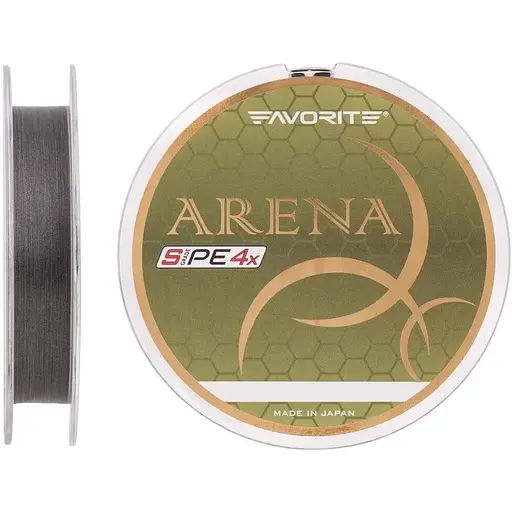Шнур Favorite Arena PE 4x 100 m #0.2/0.076 mm 5lb/2.1 kg Чорний (1013-1693.10.93)