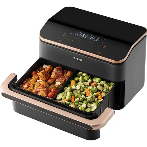 Мультипечь Cosori Dual Blaze Twinfry 10-Litre (CAF-TF101S-AEUR) [138045] - фото 4
