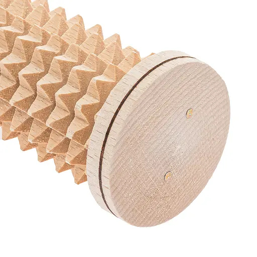 Масажер зубчастий дерев'яний для стоп 14.5 см, Woodly 84216 - фото 3