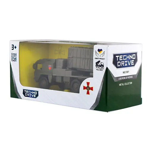 Моделька "Реактивна Система Залпового Вогню" "96 ЗРБр" TechnoDrive 250330W2 серії "Шеврони Героїв" - фото 11