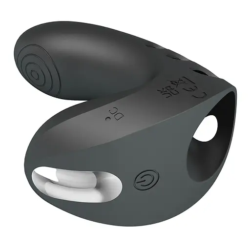 Вібратор Pretty Love Camelia Honey Finger 9.6 см (чорний) - фото 2