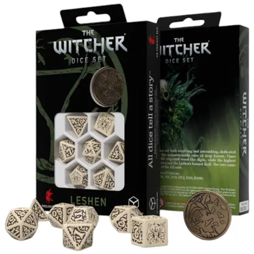 Набор кубиков The Witcher Dice Set. Leshen - The Master of Crows , 7 шт. (SWLE01)