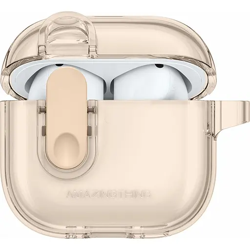 Чохол AmazingThing Minimal Click Case для AirPods 4 Desert [143234] - фото 2