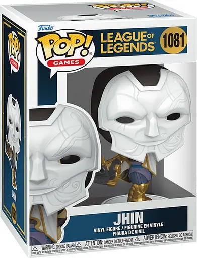 Фігурка Funko Pop Ліга Легенд Джин League of Legends Jhin 10 см FP LOL J 1081 - фото 3