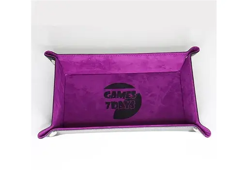 Настільна гра Games 7 Days Лоток для кубиків Rectangle dice tray - Light purple (g7drecdt05) - фото 4