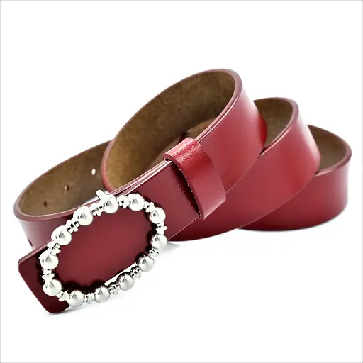 Ремінь шкіряний Weatro жіночий 115х3 см acs0013834 - фото 2